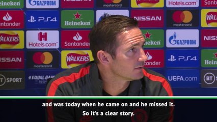 Lampard clarifies Chelsea penalty confusion after Barkley miss