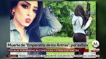 'Emperatriz de los Ántrax' murió por asfixia