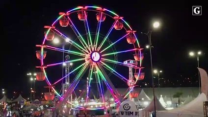 Em comemoração aos 475 anos, São Mateus recebe roda gigante do Lollapalooza