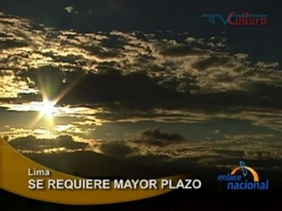 SE REQUIERE MAYOR PLAZO - LIMA 1