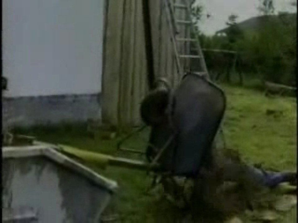 La tête dans la Brouette