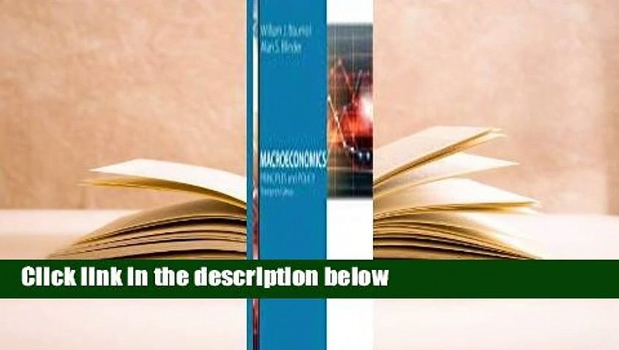 [BEST SELLING]  Macroeconomics: Principles and Policy