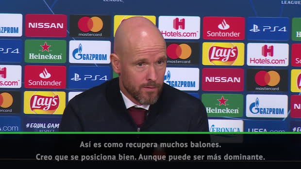 Erik ten Hag: "Con Lisandro Martínez, encontramos la pieza que faltante en el puzzle"