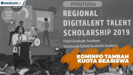 Kominfo Tambah Kuota Beasiswa