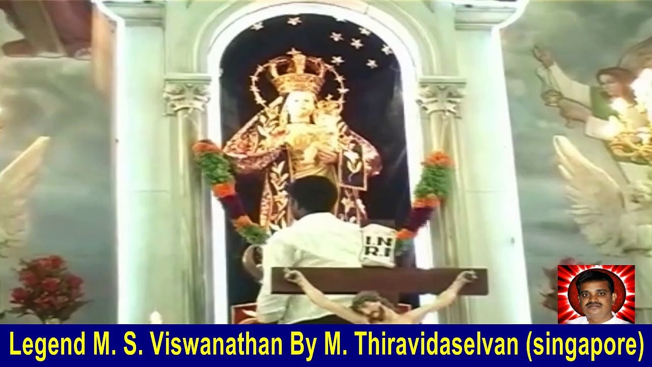 Legend M. S. Viswanathan By M. Thiravidaselvan (singapore) Vol 183   Mannar Thambathigal Madha kovil visit July 2008