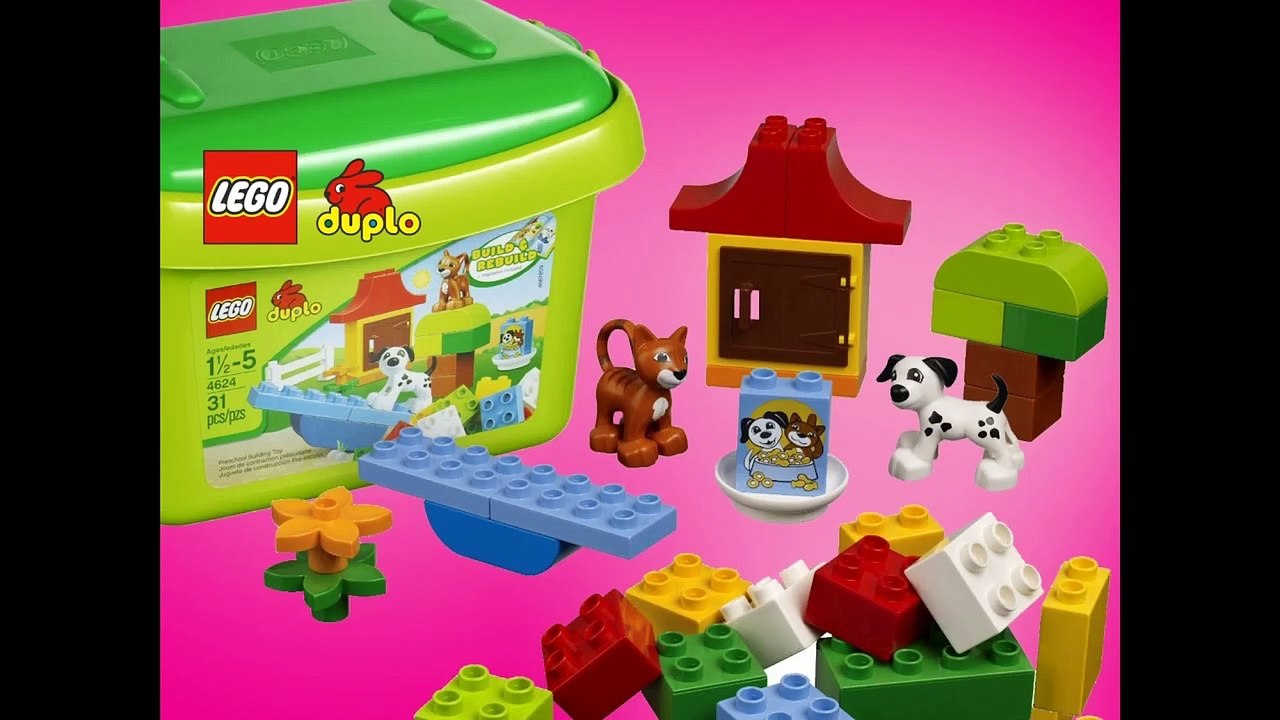Lego Duplo Brick Box Green Tub 4624 - Unboxing Demo Review - video  Dailymotion