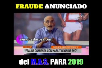 Carlos Mesa DENUNCIA proceso de FRAUDE electoral 2019