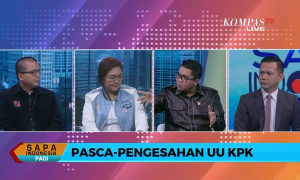 DIALOG - Revisi UU KPK Disahkan, Arteria Dahlan: KPK Jangan Cengeng, Silahkan Uji Materi