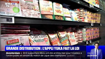 Grande distribution: l'appli Yuka fait la loi - 18/09