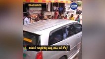 ಡಿಸಿಎಂ ಕಾರಿನಲ್ಲಿ ಅನರ್ಹ ಶಾಸಕ ಪ್ರತ್ಯಕ್ಷ