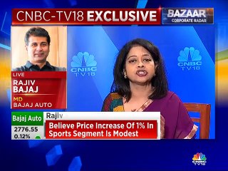 Don't see any reason why government should cut GST rates by 5-10%, says Bajaj Auto