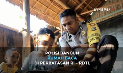 Polisi Bangun Rumah Baca di Perbatasan RI - RDTL
