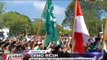 Protes Keputusan Menkumham, Ribuan Santri di NTB Unjuk Rasa