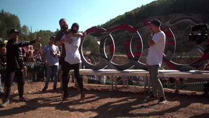 Mountainbike-Spektakel beim Audi Nines im Steinbruch Ellweiler