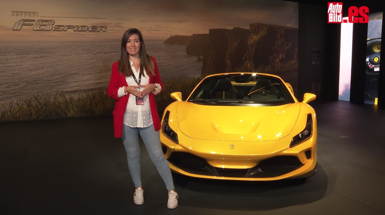 Vídeo: Ferrari F8 Spider, el V8 más premiado se destapa