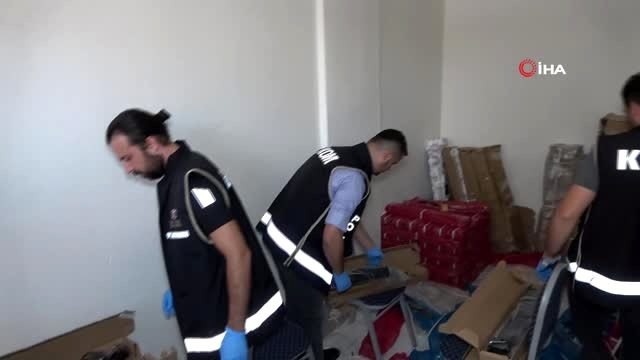 KOM ekipleri cephanelik dolusu tüfek ele geçirdi