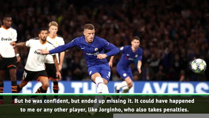 Willian asked Barkley to take the penalty