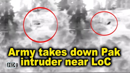 Army takes down Pak intruder near LoC