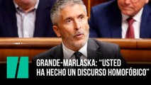 Grande-Marlaska: “usted  ha hecho un discurso homofóbico”