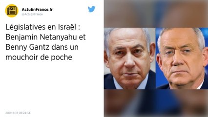 Législatives en Israël : Le dépouillement se termine, Netanyahu et Gantz au coude-à-coude
