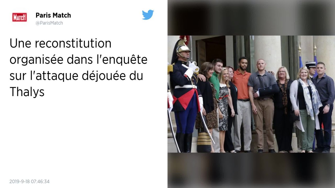 Une reconstitution organisée dans l’enquête sur l’attaque déjouée du Thalys