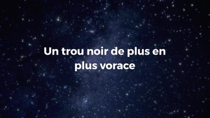Le comportement inquiétant d'un trou noir supermassif