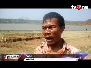 Debit Air Waduk Setupatok Surut, Puluhan Ton Ikan Mati