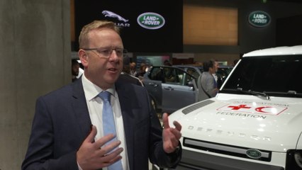 Jaguar Land Rover at 2019 IAA - Nick Collins, Vehicle Line Director, Jaguar Land Rover