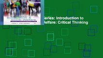 [Doc] Empowerment Series: Introduction to Social Work   Social Welfare: Critical Thinking
