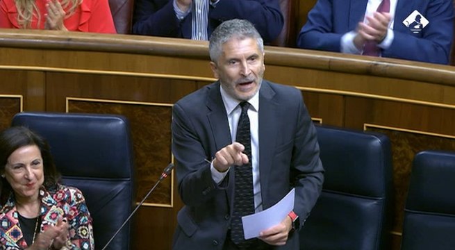 Marlaska acusa a Ciudadanos de incurrir en discurso homofóbico