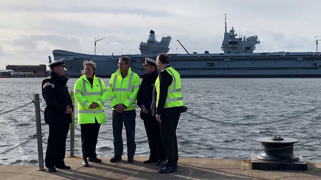 HMS Prince of Wales interview