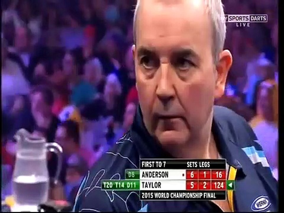 PDC World Darts Championship Final 2015 - Gary Anderson vs Phil Taylor  4of4