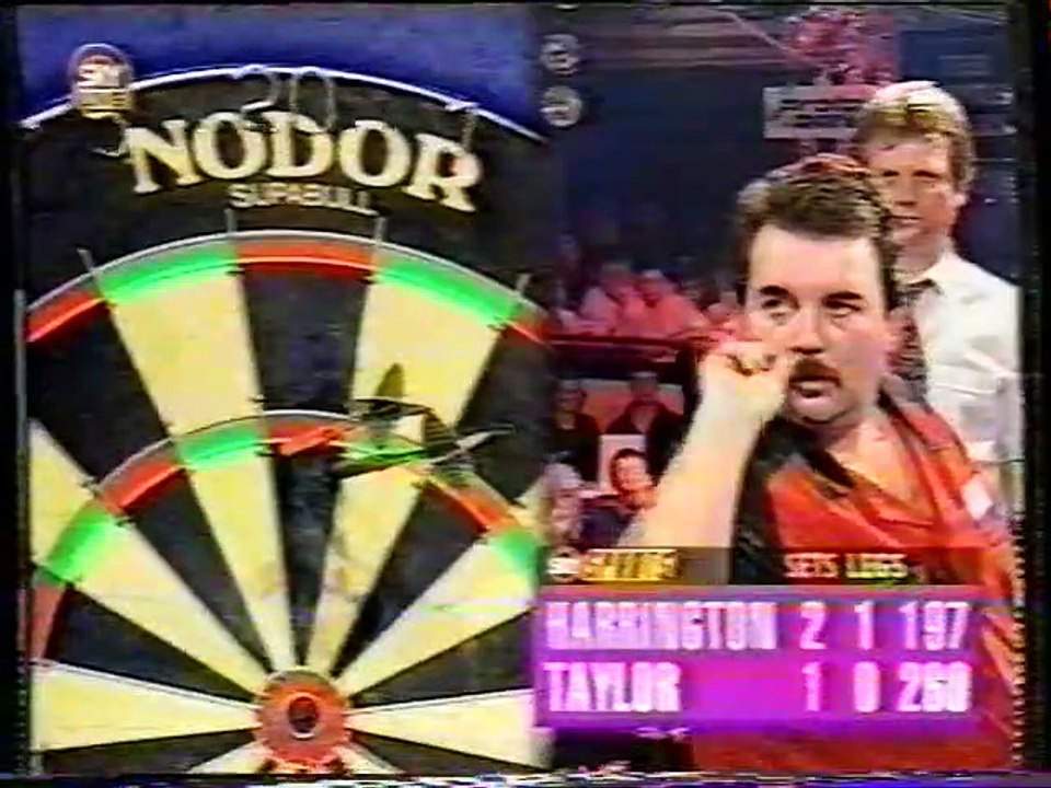 PDC World Darts Championship Final 1995 - Rod Harrington vs Phil Taylor  1of2