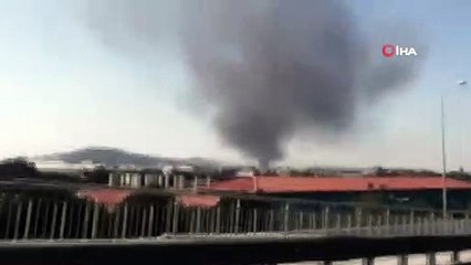 Tuzla’da deri sanayi bölgesinde yangın