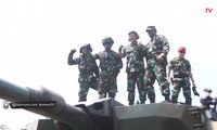 Aksi Panglima TNI Menembak Tank Leopard | CERITA MILITER