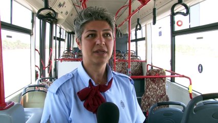 İzmir'de kadın şoförler zorlu testlerden geçip yollara çıkıyor