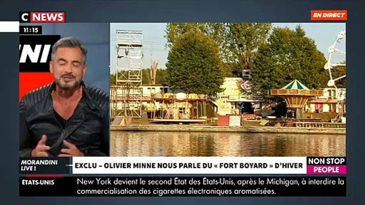 EXCLU - Olivier Minne dévoile dans "Morandini Live" les secrets du nouveau jeu de France 2 inspiré de "Fort Boyard" bientôt en tournage - VIDEO