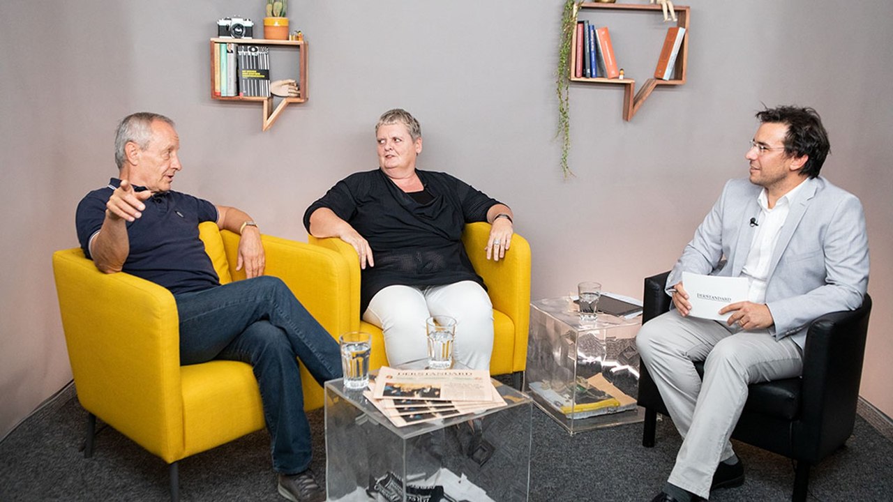 Highlights DER STANDARD mitreden – Peter Pilz und Birgitt Haller diskutieren über Sicherheit