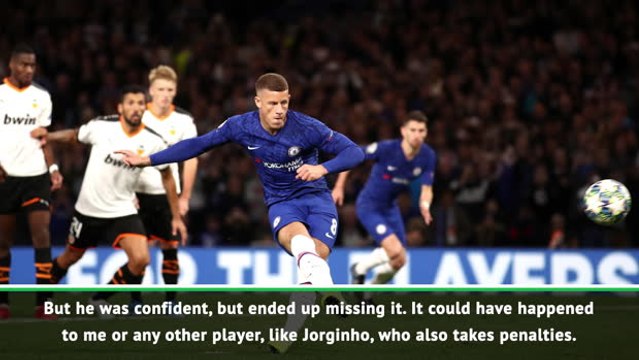 Willian asked Barkley to take the penalty
