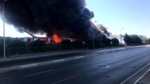 Tuzla'da fabrika yangını (5)