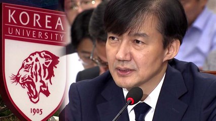'조국 딸 입시' 고려대 관계자 "논문 제출 사실...위법이면 취소 가능성" / YTN