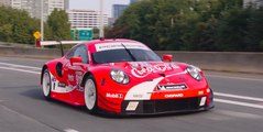 VÍDEO: un Porsche 911 RSR se viste de rojo, ¿por qué?