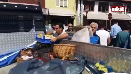 Bursa zabıtası 80 yaşındaki ninenin tezgahını aldı! Sosyal medya yıkıldı