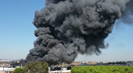 Tuzla alevlere teslim