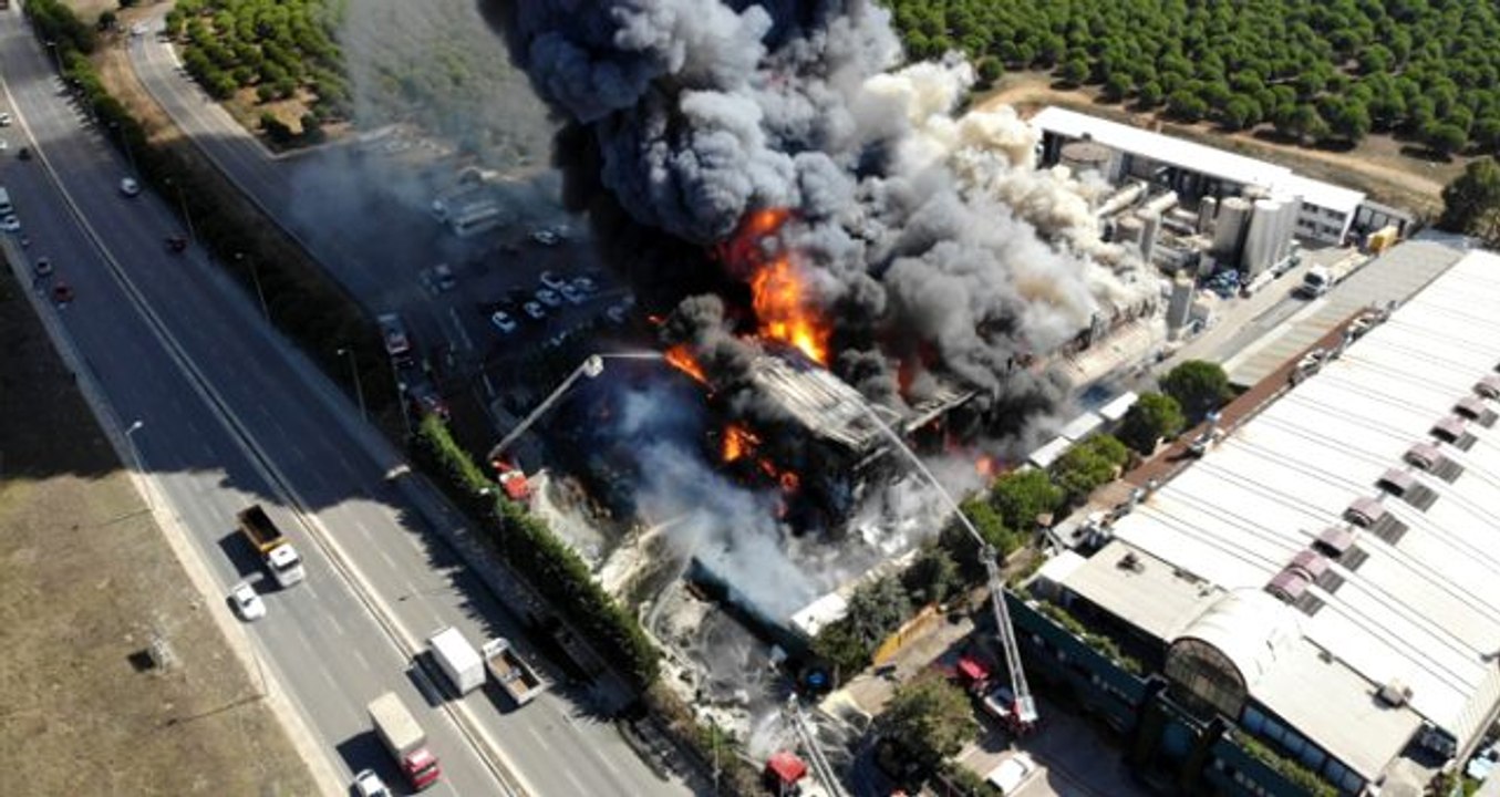 Son Dakika: Tuzla'daki fabrika yangınında patlama: Yaralılar var -  Dailymotion Video