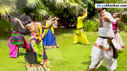 દાંડિયાકિંગ ચેતન જેઠવા પાસેથી શીખો '6 સ્ટેપ દોઢિયું' રાસ