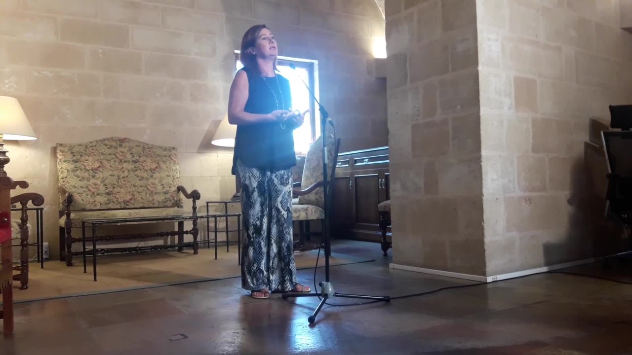 Armengol valora la convocatoria de nuevas elecciones