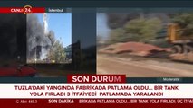 Tuzla Belediye Başkanı Yazıcı Tuzla'daki patlamanın nedenini aktarıyor