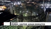 Expo 2020 : Dubaï achève la construction d'un immense dôme en acier