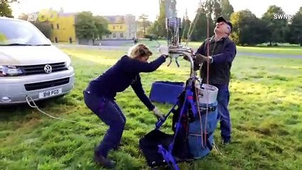 Travel Junkies Soar Above 124 Countries in a Hot Air Balloon